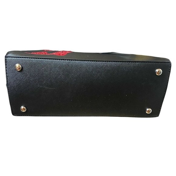 COPY - Disney Parks Exclusive Minnie Mouse black sequin Bow autograph purse tot… - Picture 11 of 12